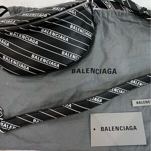 Balenciaga Souvenir Belt Bag Printed Leather